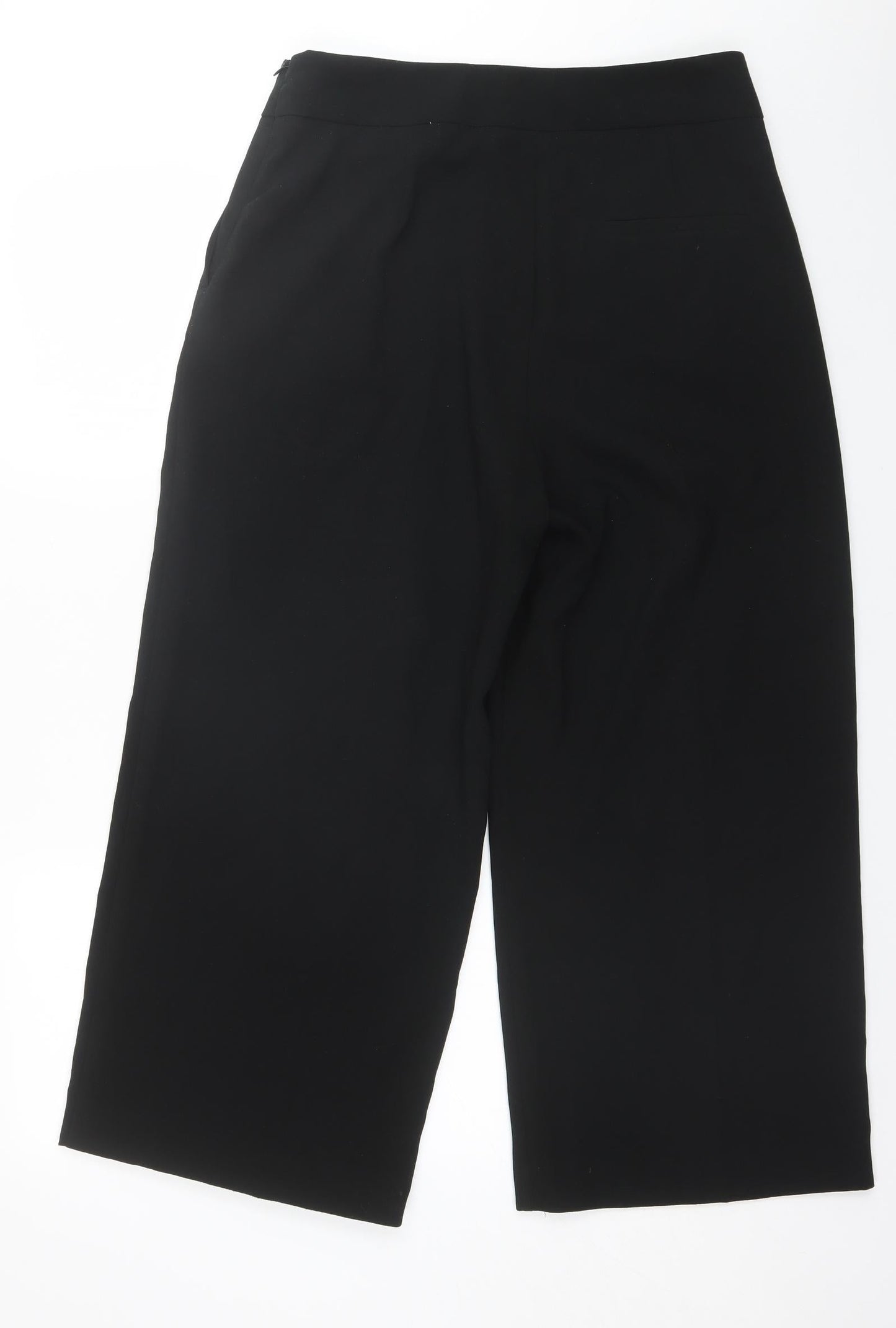 Womens UK Size 14 Marks and Spencer Regular Fit Dress Pants Black Trousers