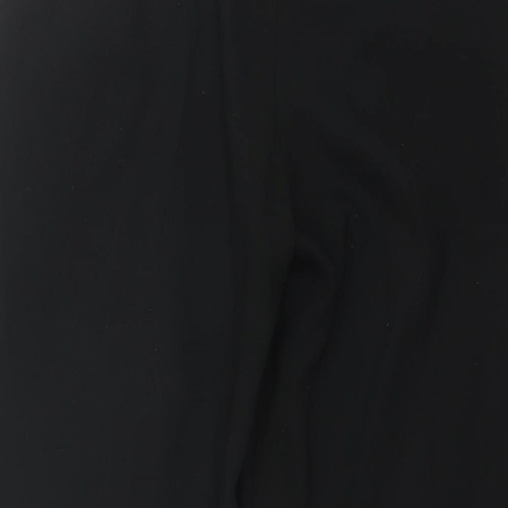 Womens UK Size 14 Marks and Spencer Regular Fit Dress Pants Black Trousers