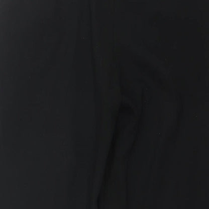 Womens UK Size 14 Marks and Spencer Regular Fit Dress Pants Black Trousers