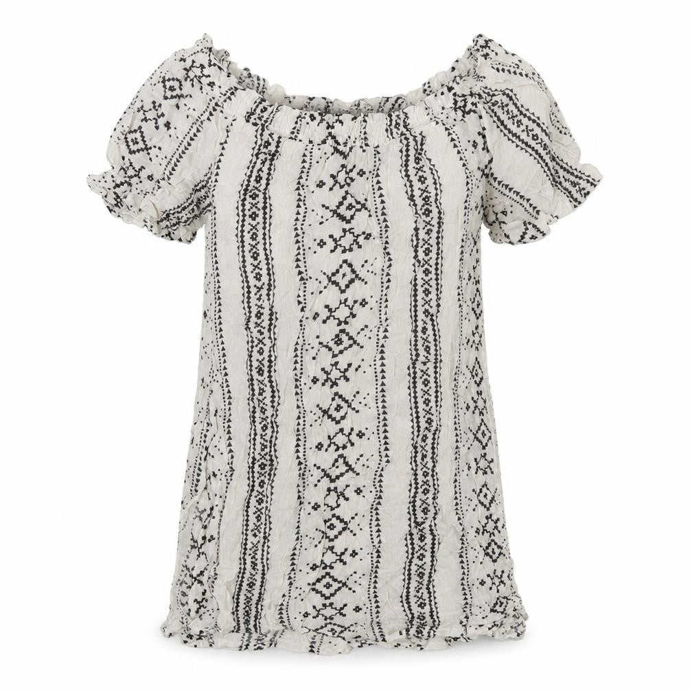 Womens UK Size S New Look White Basic Blouse
