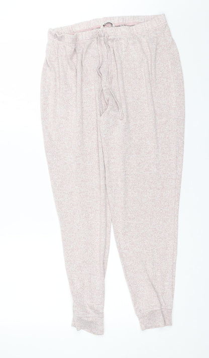 TU Womens Pink  Polyester Snow Pants Trousers Size 16 L26 in Regular