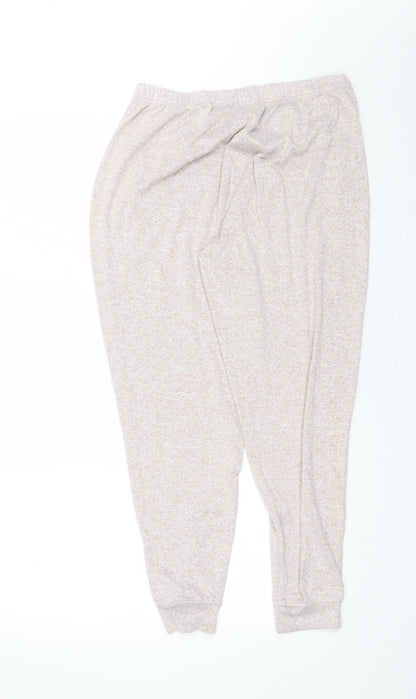 TU Womens Pink  Polyester Snow Pants Trousers Size 16 L26 in Regular