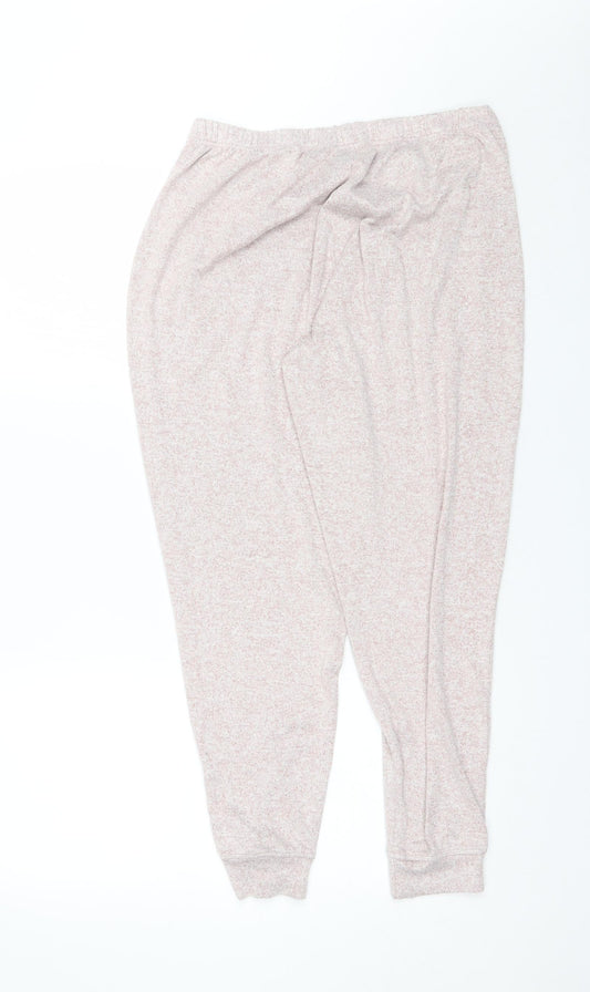 TU Womens Pink  Polyester Snow Pants Trousers Size 16 L26 in Regular