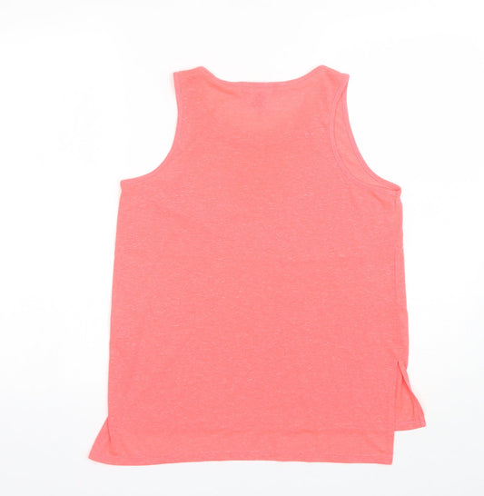 Womens UK Size 8 Atmosphere Pink Basic Tank
