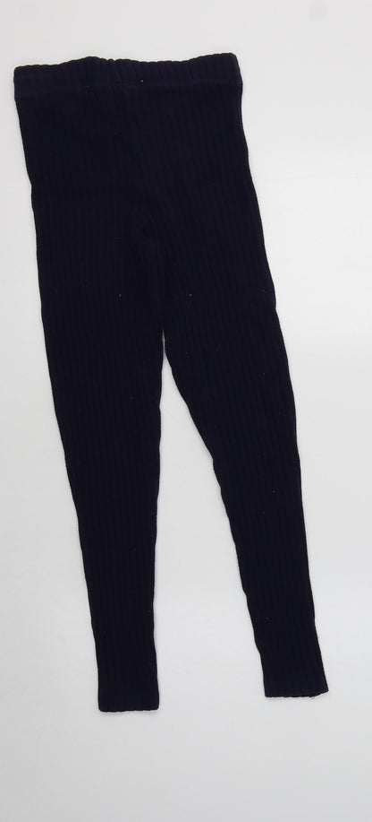 Jumpers Womens Blue  Cotton Jegging Trousers Size M L27 in Regular