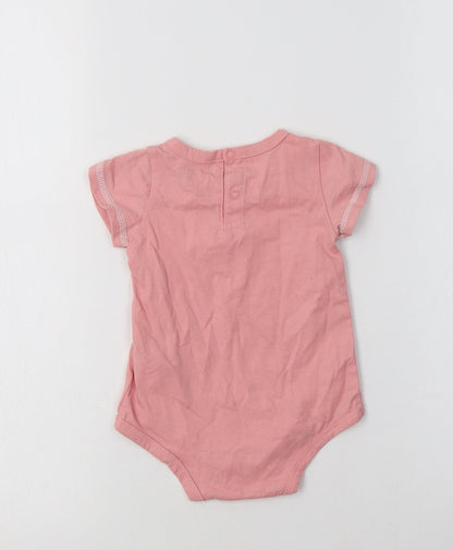 Reebok Baby Pink  Cotton Romper One-Piece Size 6-9 Months
