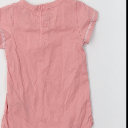 Reebok Baby Pink  Cotton Romper One-Piece Size 6-9 Months
