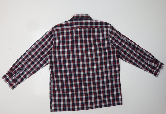 Mens UK Size XL Carabou Multicoloured  Button-Up Long Sleeve Casual Shirt