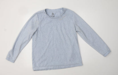 Primark Womens Blue  Polyester Top Lounge Set Size M