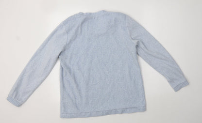Primark Womens Blue  Polyester Top Lounge Set Size M