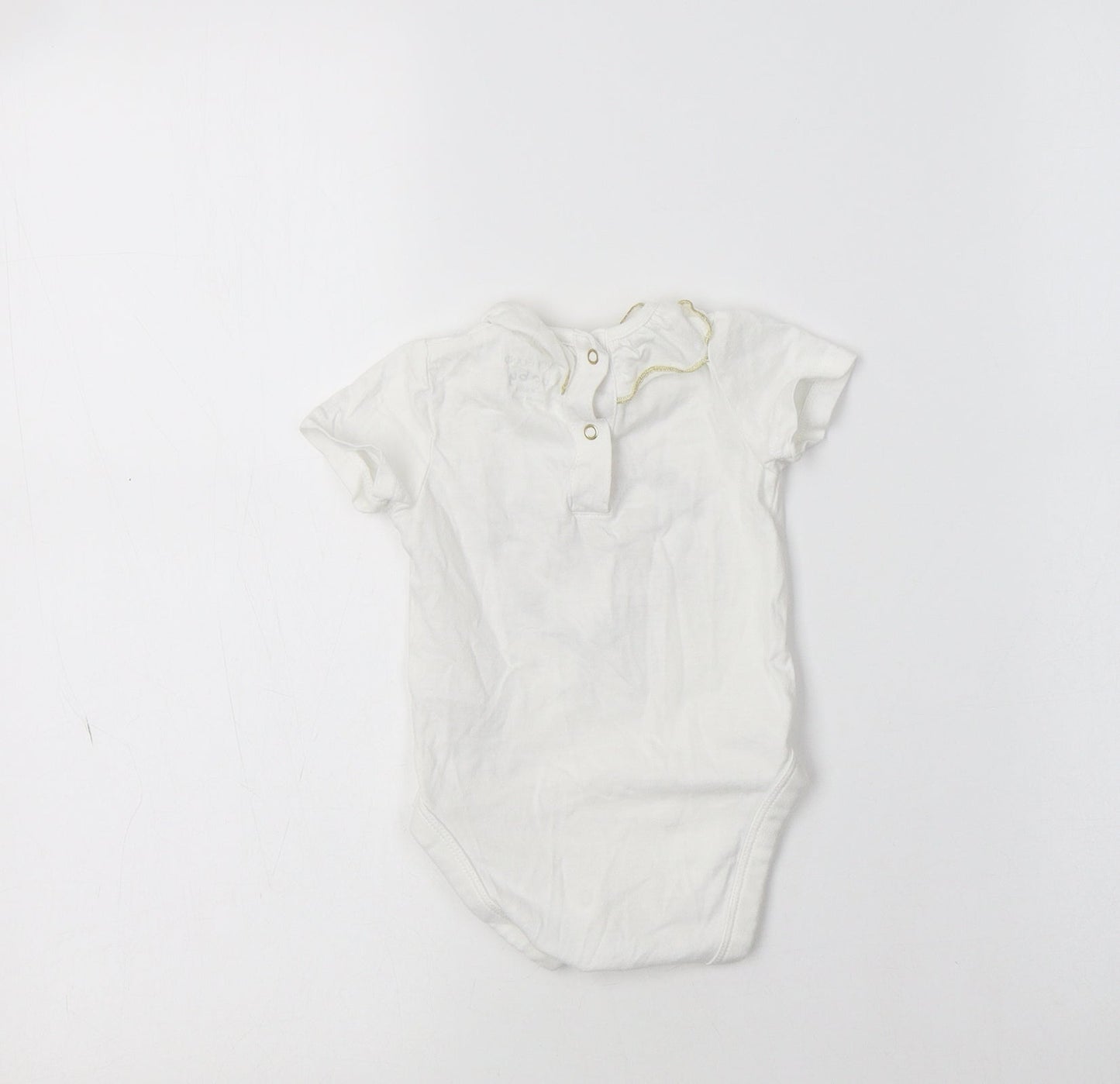 River Island  White  Cotton Romper One-Piece Size 6-9 Months   - Lovely