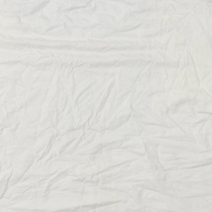 Primark Womens White  Cotton Top Pyjama Top Size M   - Bambi