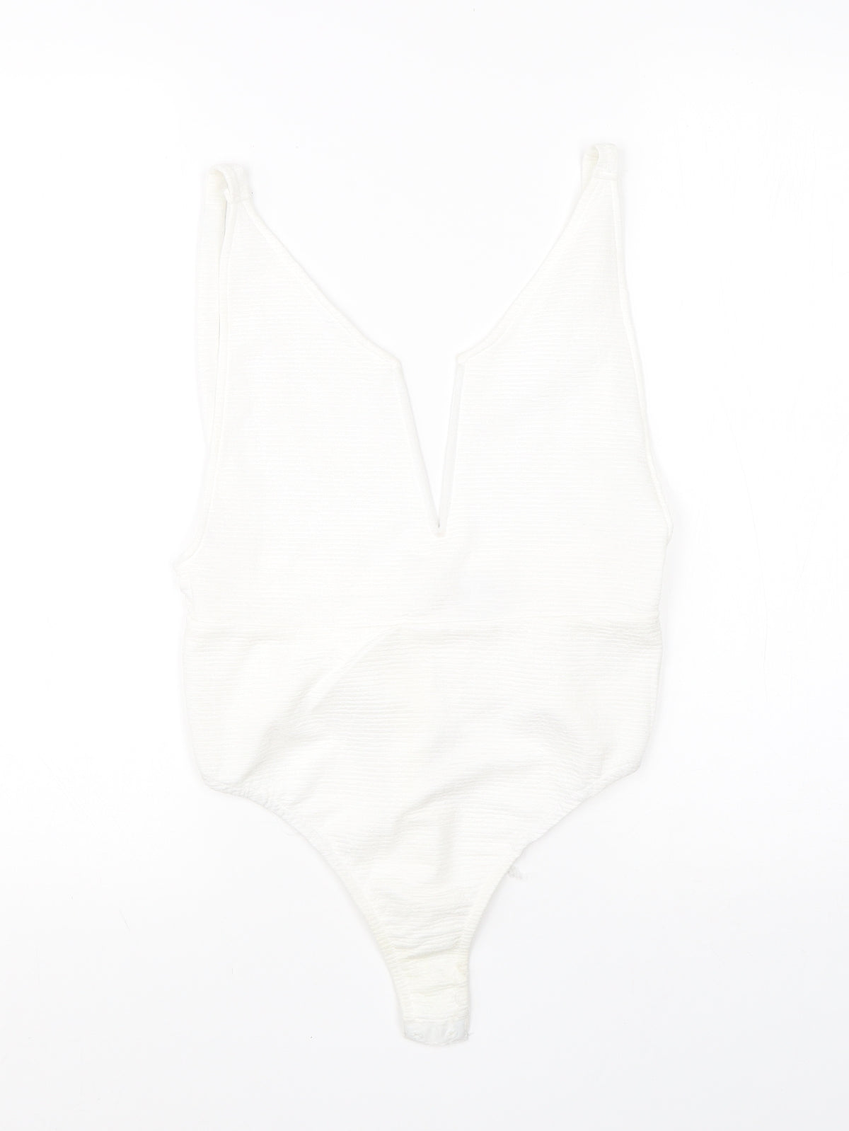 In the Style Womens White  Polyester Romper One-Piece Size 10