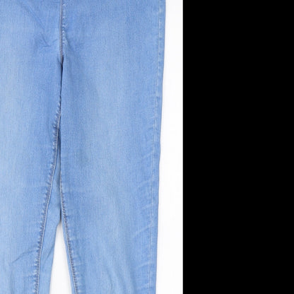 Womens UK Size 14 Papaya Regular Fit Jegging Blue Jeans