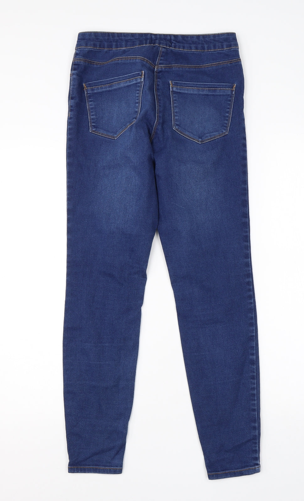 / Denim Womens Blue  Cotton Skinny Jeans Size 10 L24 in Regular