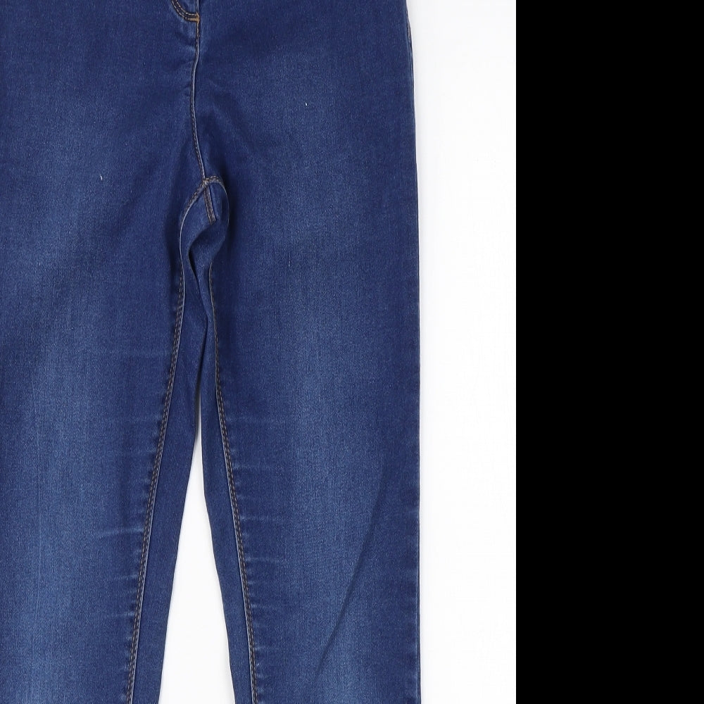 / Denim Womens Blue  Cotton Skinny Jeans Size 10 L24 in Regular