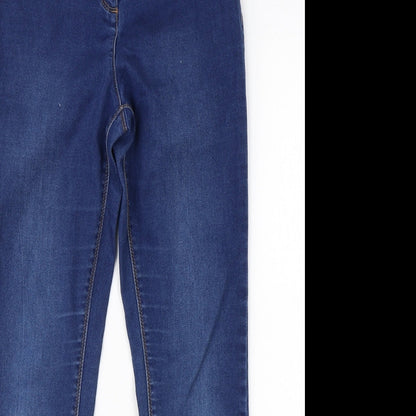 / Denim Womens Blue  Cotton Skinny Jeans Size 10 L24 in Regular