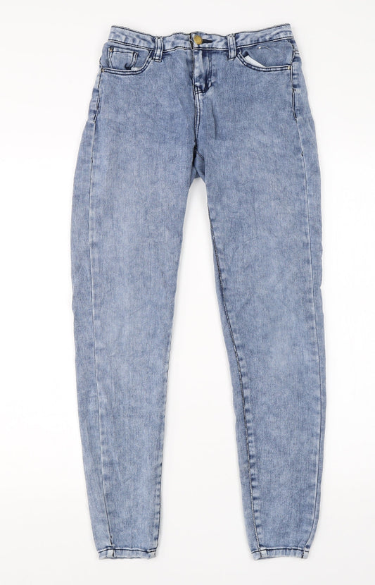 Denim Co Womens Blue  Cotton Jegging Jeans Size 6 L26 in Regular