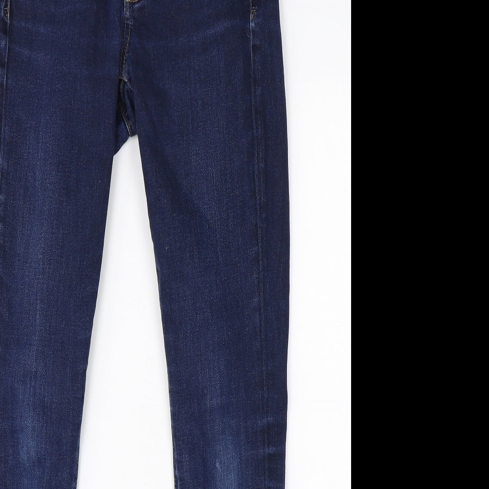 Gap Womens Blue  Cotton Skinny Jeans Size 26 in L28 in Regular