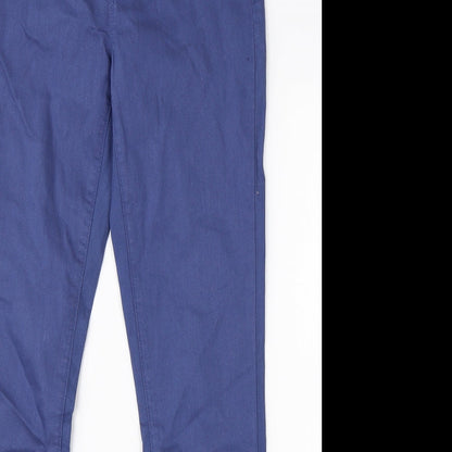 Denim Co Womens Blue  Cotton Skinny Jeans Size 12 L28 in Regular