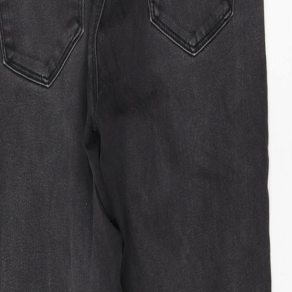 George Womens Black  Cotton Jegging Jeans Size 12 L25 in Regular