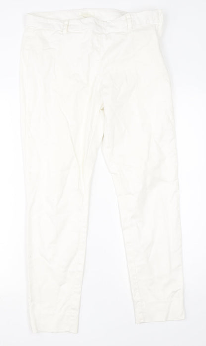 Womens UK Size 12 H&M Regular Fit Jegging White Jeans