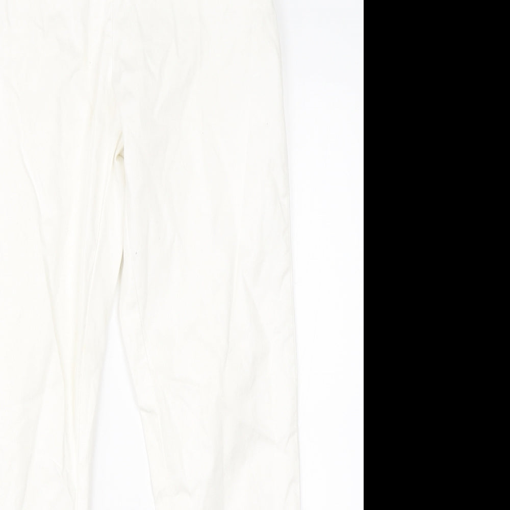 Womens UK Size 12 H&M Regular Fit Jegging White Jeans