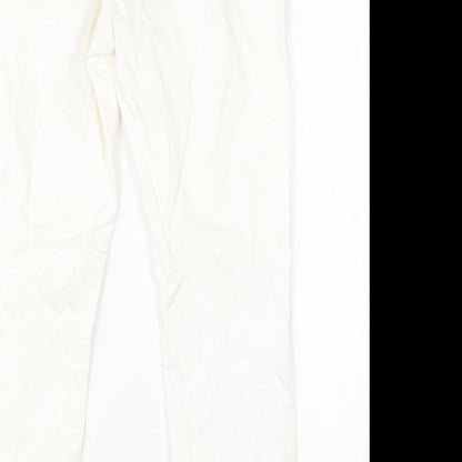 Womens UK Size 12 H&M Regular Fit Jegging White Jeans