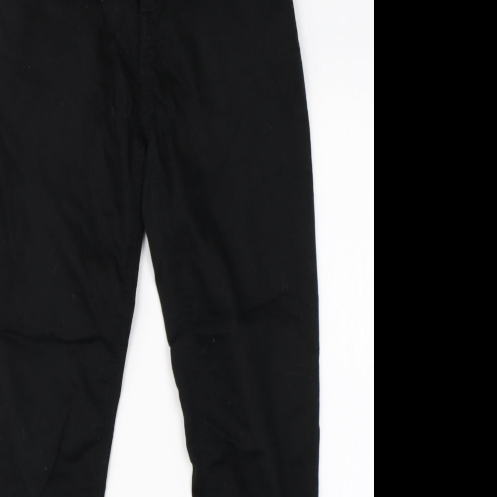 New Look Womens Black  Cotton Skinny Jeans Size 10 L25 in Regular