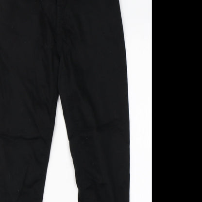 New Look Womens Black  Cotton Skinny Jeans Size 10 L25 in Regular