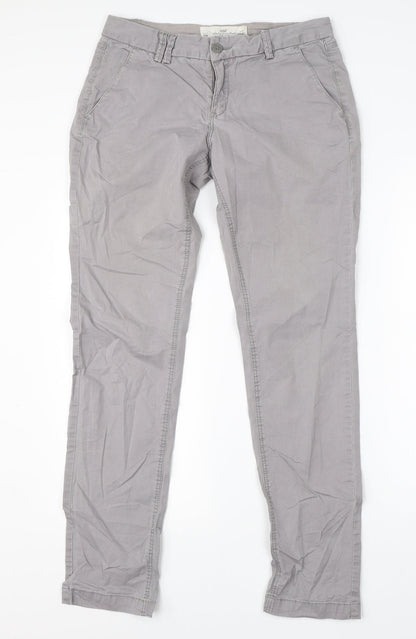 Womens UK Size 10 H&M Regular Fit Dress Pants Ivory Trousers