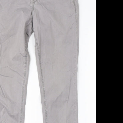Womens UK Size 10 H&M Regular Fit Dress Pants Ivory Trousers
