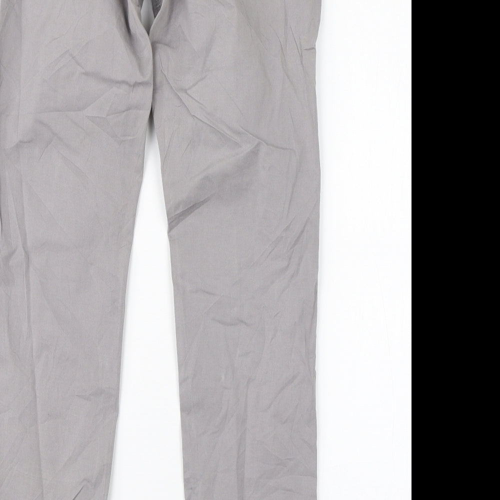 Womens UK Size 10 H&M Regular Fit Dress Pants Ivory Trousers