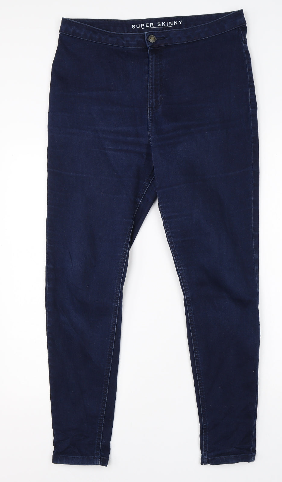 Womens UK Size 34 in Preworn Regular Fit Jegging Blue Jeans