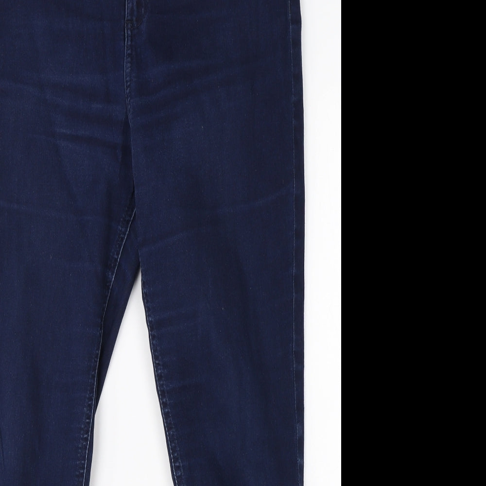 Womens UK Size 34 in Preworn Regular Fit Jegging Blue Jeans