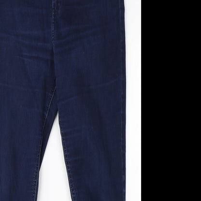 Womens UK Size 34 in Preworn Regular Fit Jegging Blue Jeans