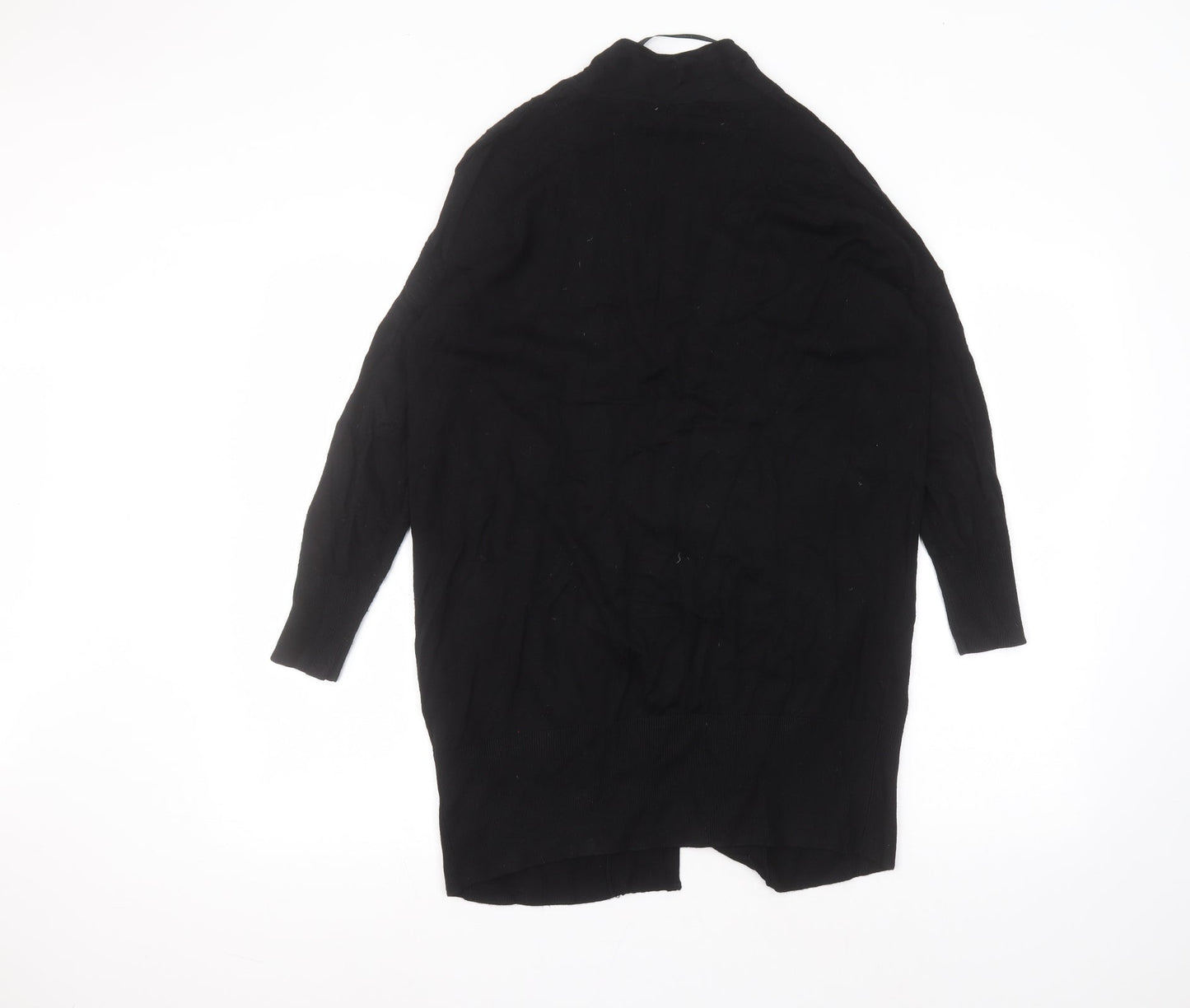 Primark Womens Black V-Neck  Viscose Cardigan Jumper Size XS