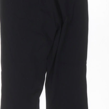 Womens UK Size 10 Marks and Spencer Regular Fit  Black Trousers