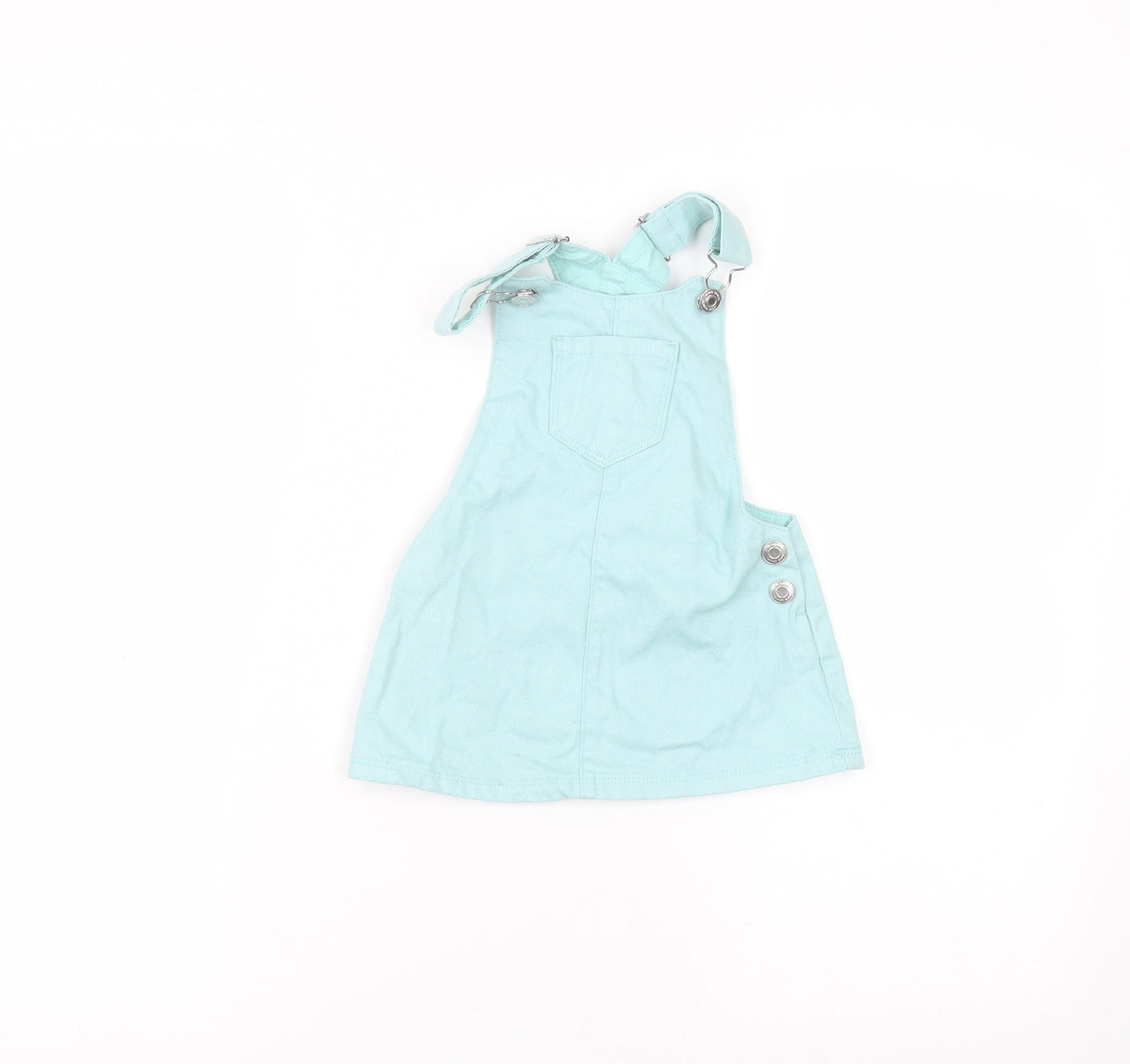 F&F Baby Blue  Cotton A-Line  Size 12-18 Months  Square Neck