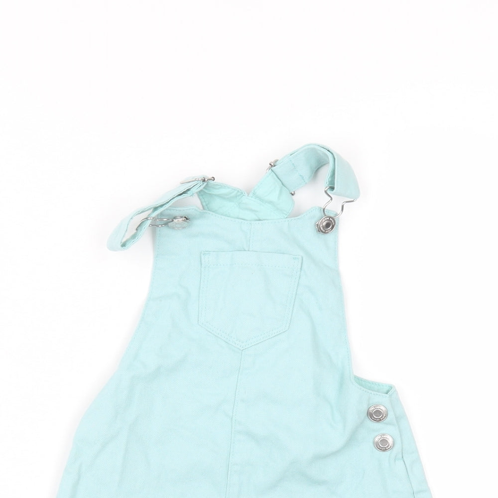 F&F Baby Blue  Cotton A-Line  Size 12-18 Months  Square Neck