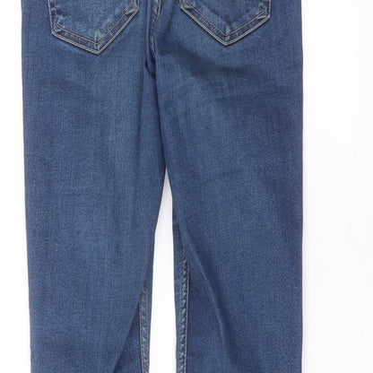 Mens UK Size 28 in Topshop Regular Fit Skinny Blue Jeans