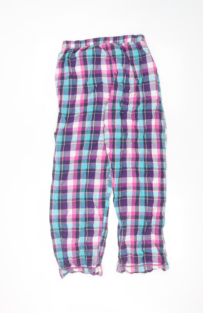 F&F Womens Pink  Cotton Trousers  Size M L26 in Regular