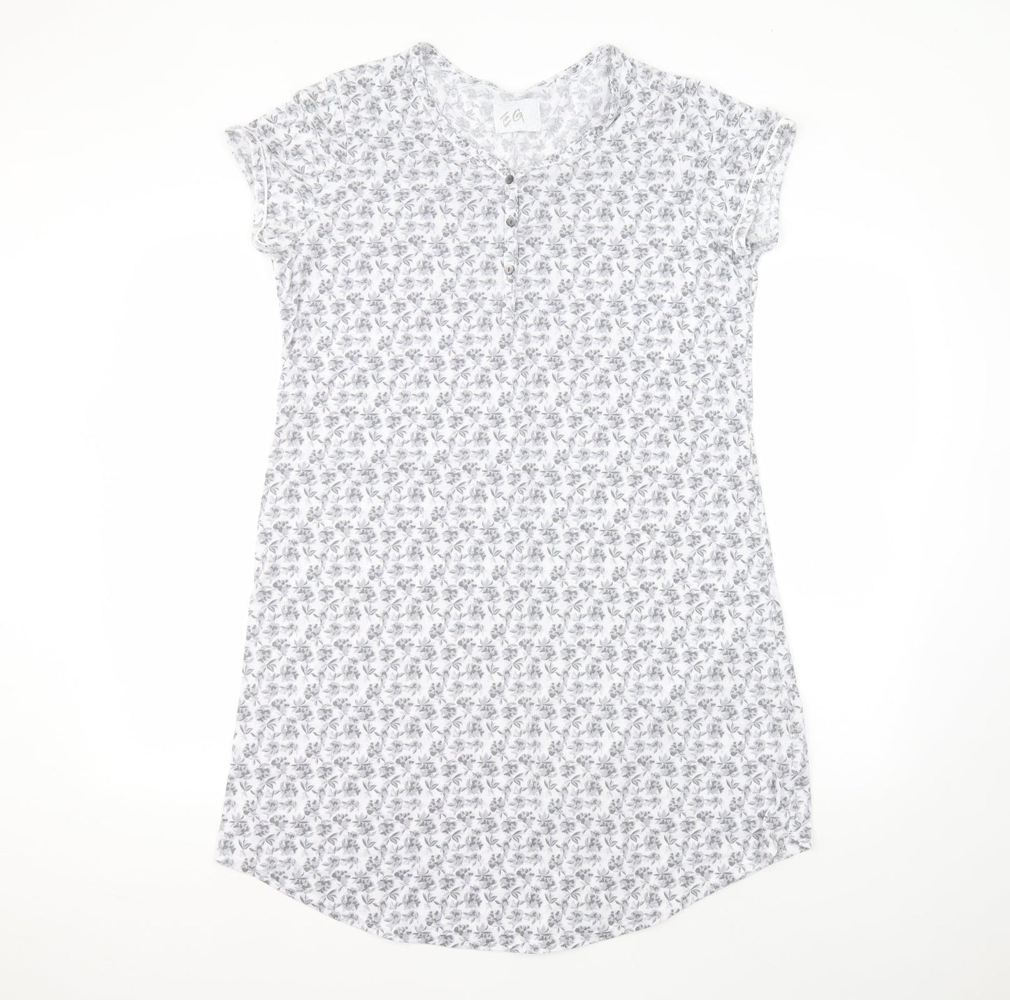 Matalan Womens Grey  Polyester A-Line  Size M  Round Neck