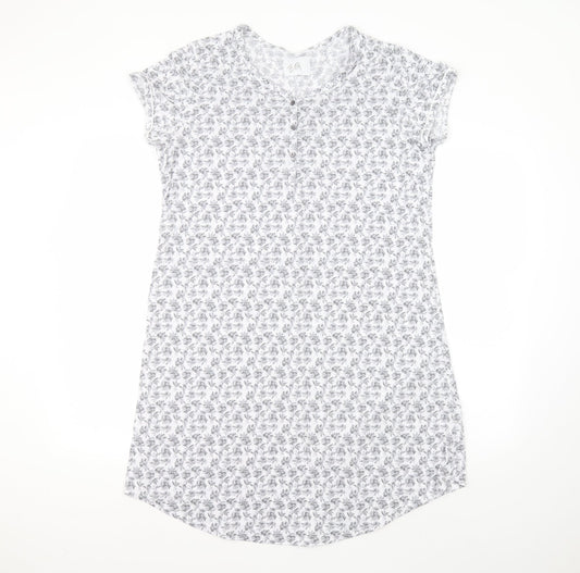 Matalan Womens Grey  Polyester A-Line  Size M  Round Neck