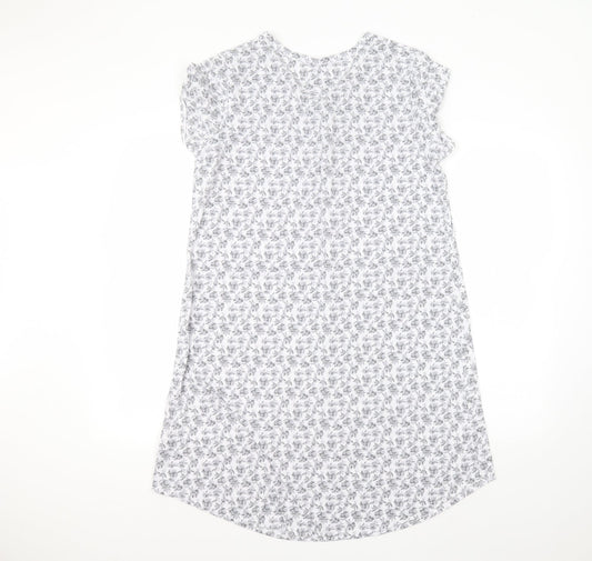 Matalan Womens Grey  Polyester A-Line  Size M  Round Neck