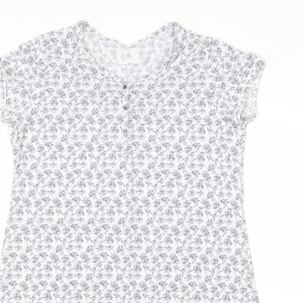 Matalan Womens Grey  Polyester A-Line  Size M  Round Neck