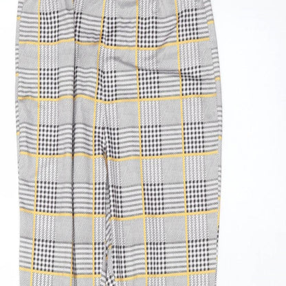 SheIn Womens White  Polyester Trousers  Size M L25 in Regular