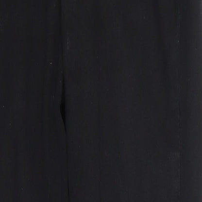 Topshop Womens Black  Cotton Skinny Jeans Size 26 in L26 in Regular