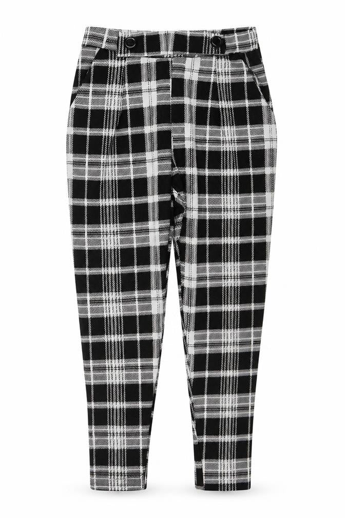 Womens UK Size 8 Quiz Regular Fit  Black Trousers