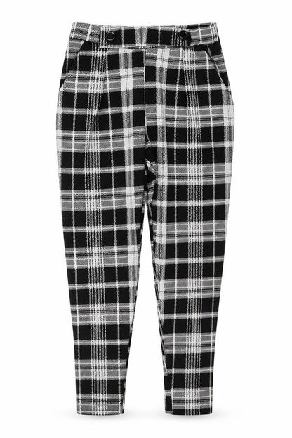 Womens UK Size 8 Quiz Regular Fit  Black Trousers